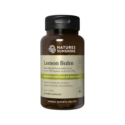 Nature's Sunshine Lemon Balm 1.95g 60vc